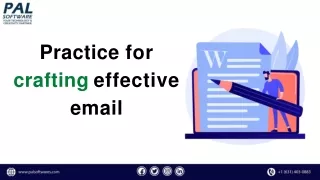 practice for crafting effective email