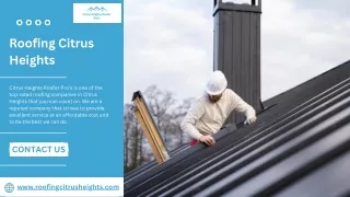 Roof Repair Citrus Heights