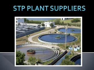 stp plant suppliers