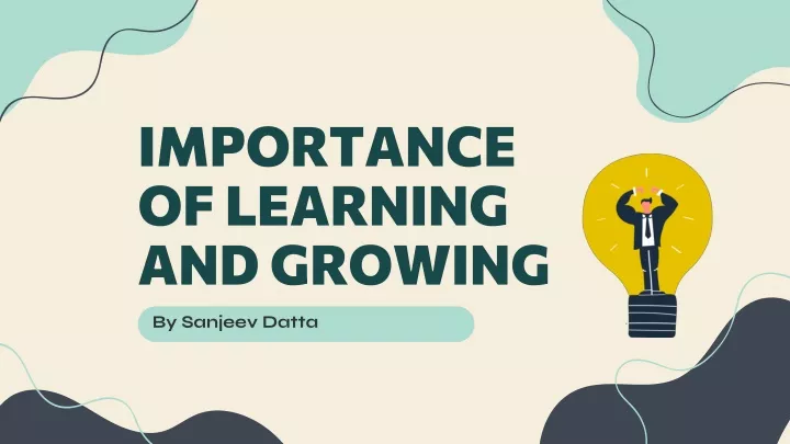 importance of learning and growing