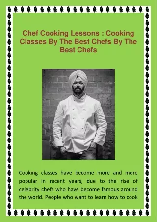 Chef Cooking Lessons  Cooking Classes By The Best Chefs By The Best Chefs