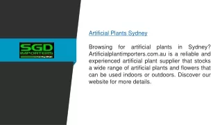 Artificial Plants Sydney  Artificialplantimporters.com.au