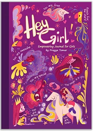 free read (pdF) Hey Girl! Empowering Journal for girls: To Develop Gratitud
