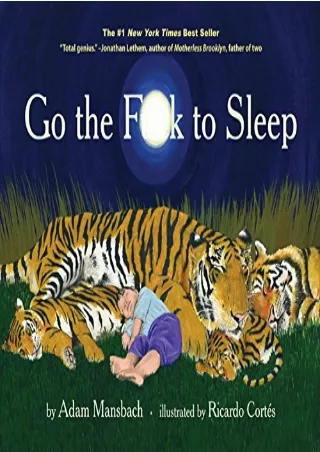 DOWNLOAD (PDF) Go the F**k to Sleep
