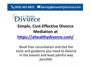 divorce mediation san diego, divorce mediation cost, family attorney san diego