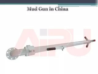 Mud Gun in China