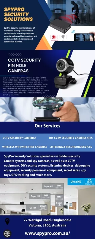Spy Cameras Melbourne