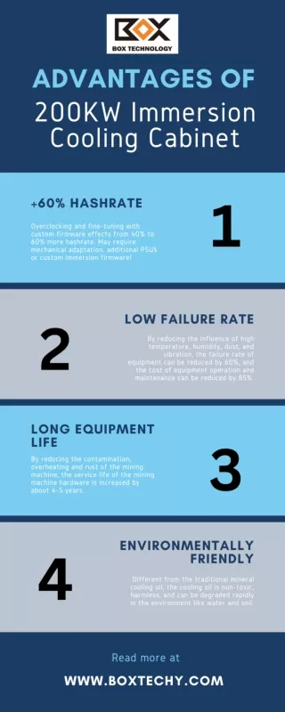 Advantages of 200KW Immersion Cooling Cabinet