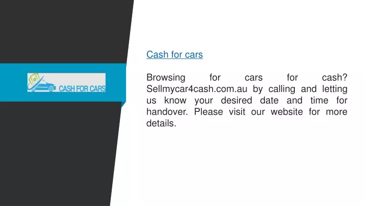cash for cars browsing for cars for cash