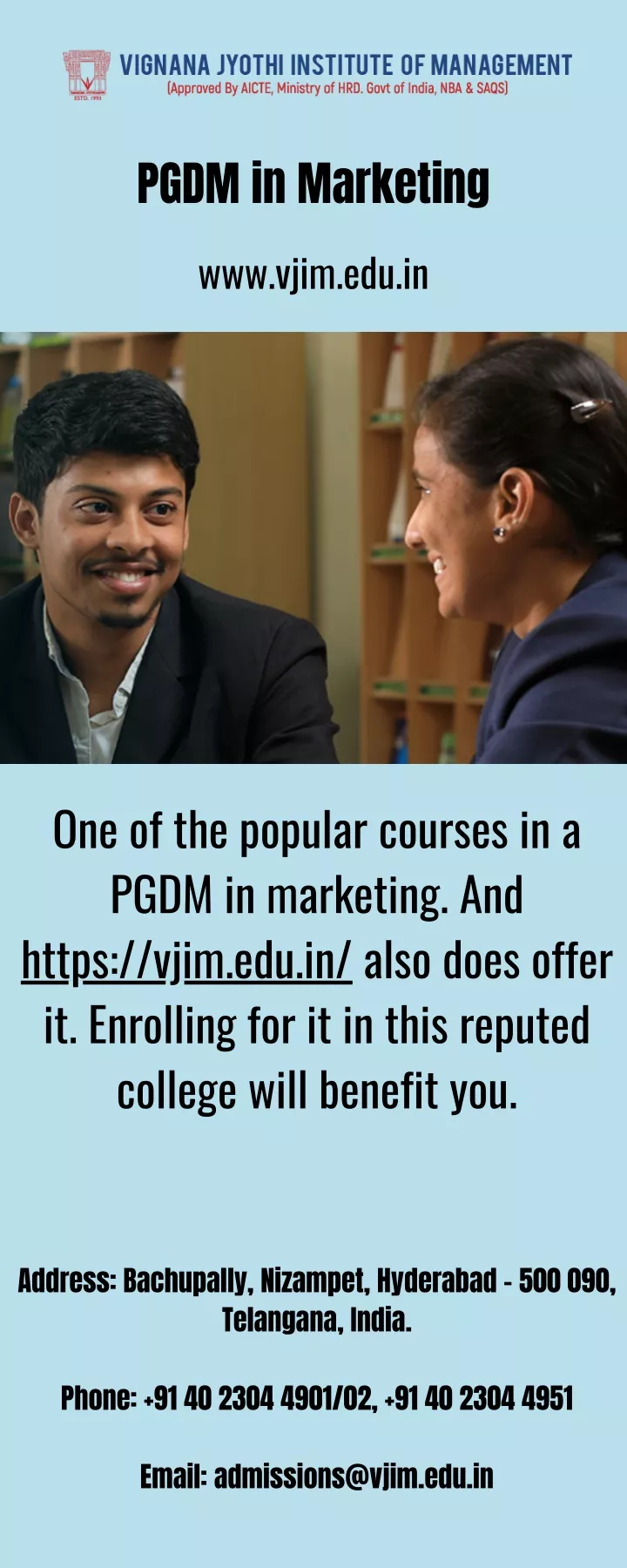 pgdm in marketing