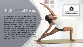 Hemp Oil CBD Cancer - Nothingbuthemp