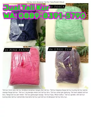 Ö88ᑫ•8Зᑫl•57ᑫÖ (WA) Dimana Beli Tali Kur Jual Tali Kur Online