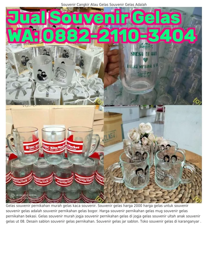 Ppt Ö882211ÖᣮㄐÖㄐ Wa Harga Souvenir Pernikahan Gelas Di Asemka Souvenir Gelas Sab 8655