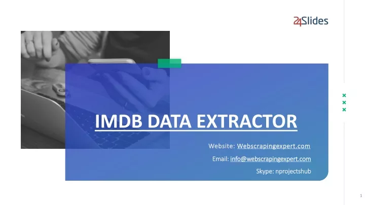 imdb data extractor