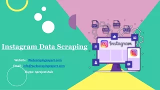 instagram data scraping