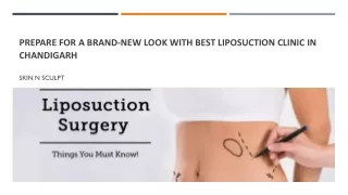 Prepare for a Brand-New Look With Best Liposuction