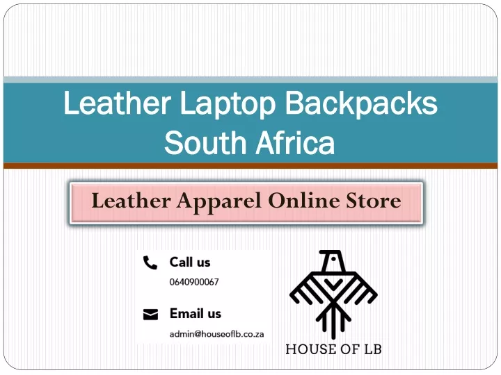 leather laptop backpacks south africa