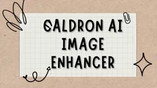 Caldron AI Image Enhancer
