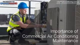 Importance of Commercial Air Conditioning Maintenance