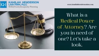 What is a Medical Power of Attorney Are you in need of one Let's take a look.