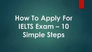 how to apply for ielts exam 10 simple steps