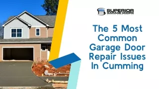 Garage Door Repair Cumming