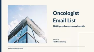 oncologist email list