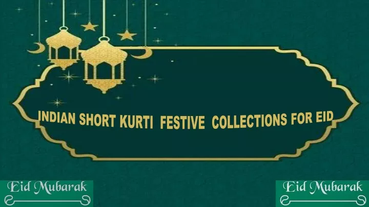 indian short kurti festive collections for eid