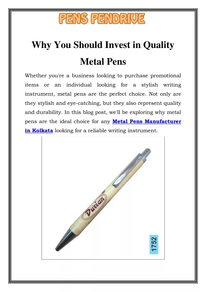 why you should invest in quality