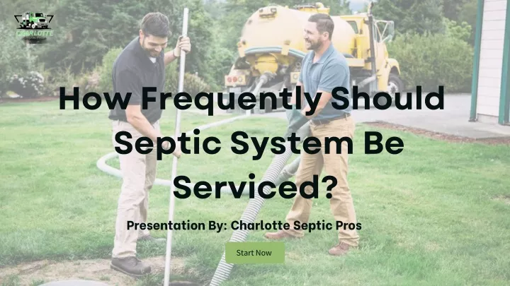 how frequently should septic system be serviced