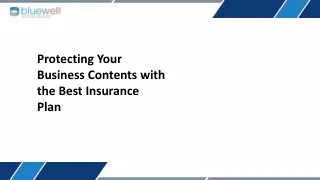 protecting your business contents with the best