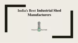 India’s Best Industrial Shed Manufacturers in Ghaziabad