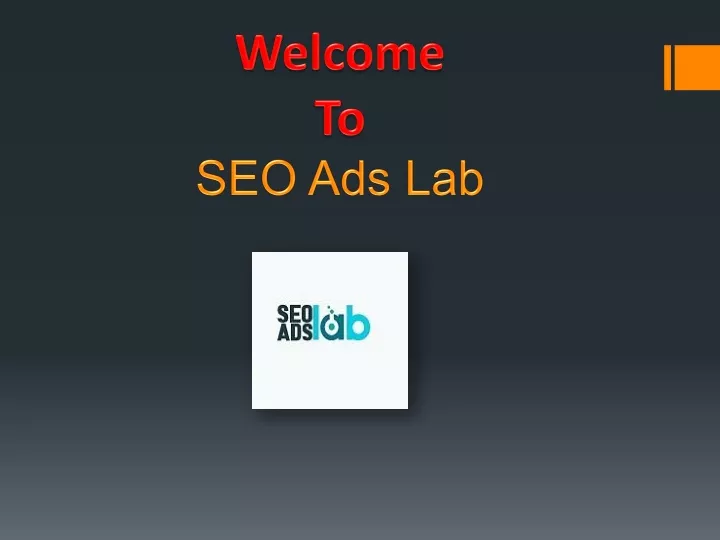 welcome to seo ads lab