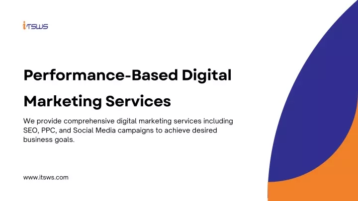 performance based digital marketing services