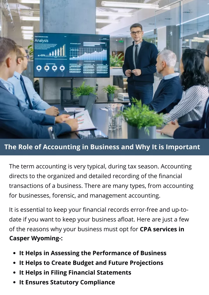 the role of accounting in business