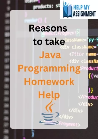 Reasons to take java programming homework help