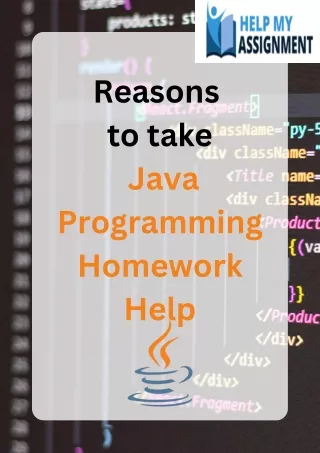 reasons to take java programming homework help