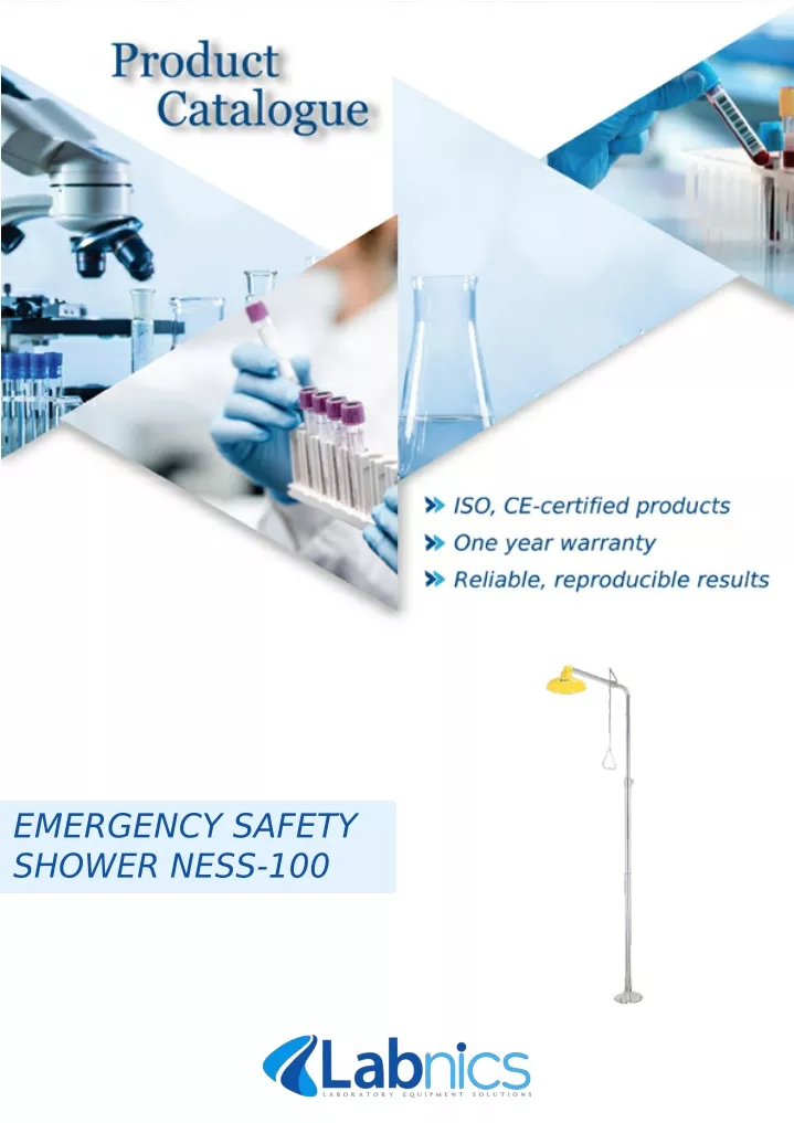 emergency safety shower ness 100