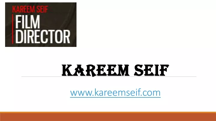 www kareemseif com