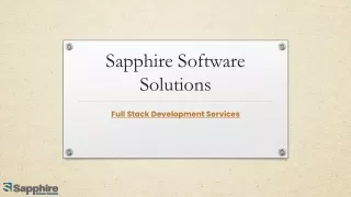 sapphire software solutions