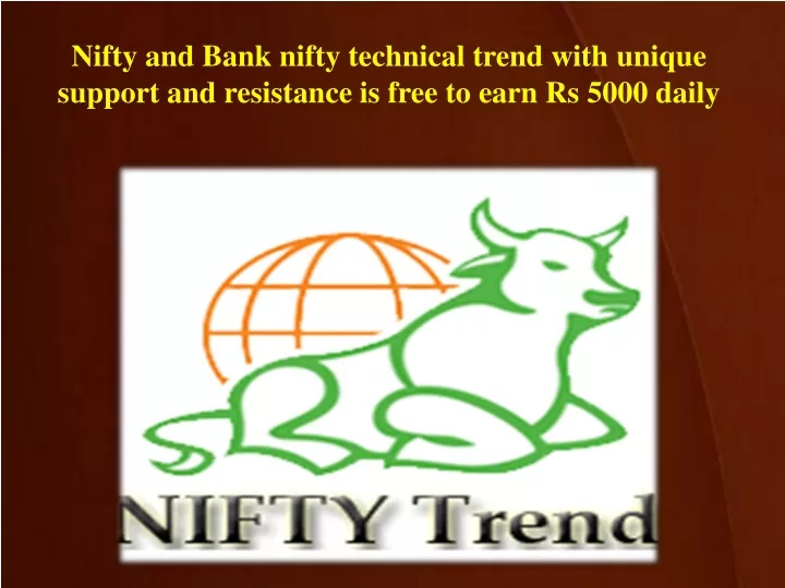 nifty and bank nifty technical trend with unique