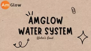 Amglow Water System