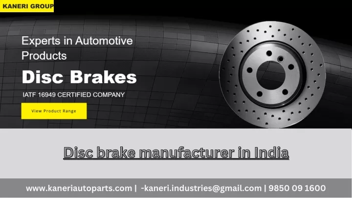 disc brake manufacturer in india disc brake