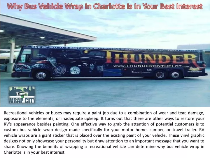 why bus vehicle wrap in charlotte is in your best
