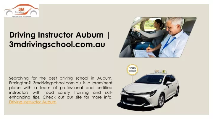 driving instructor auburn 3mdrivingschool com au