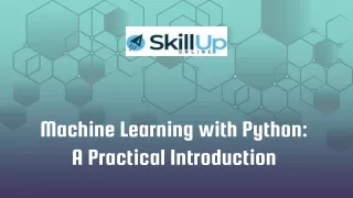 machine learning with python a practical