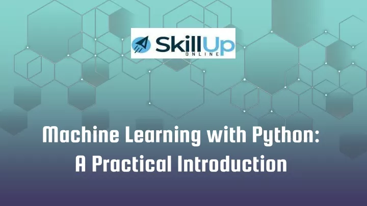 machine learning with python a practical