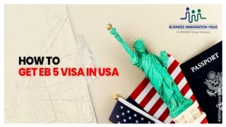 How to get EB 5 visa in USA