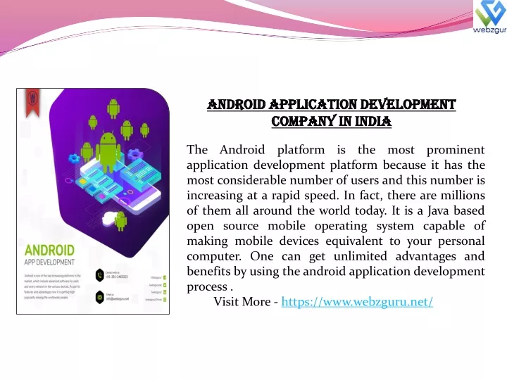 android application development company in india