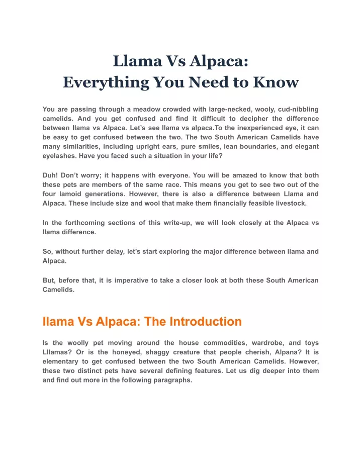 llama vs alpaca everything you need to know